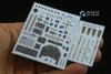 Quinta Studio QD32087 Ju87 D/G 3D-Printed & coloured Interior on decal paper (Trumpeter) 1/32